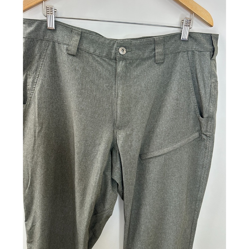 Duluth Trading Co DuluthFlex Breezeshooter Pants Men's 38 x 34 Lightweight Green - Picture 4 of 13